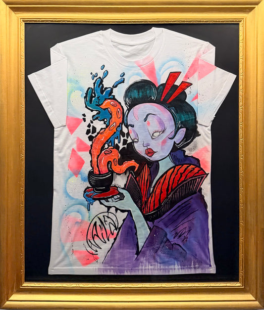 Cultural Static Art Tee by Aila One