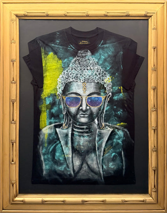 Buddha Iconic Art Tee by Annie Espejo