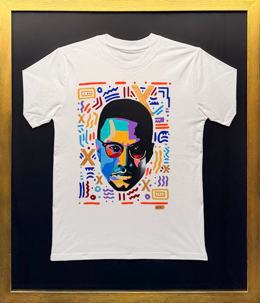 Malcom X- The X Factor Art Tee by Ness